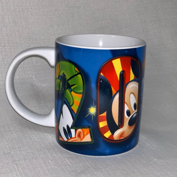 Disney WDW Mickey Mouse Graphic Coffee Mug Tea Collectible 2012 Florida Donald - Picture 3 of 9